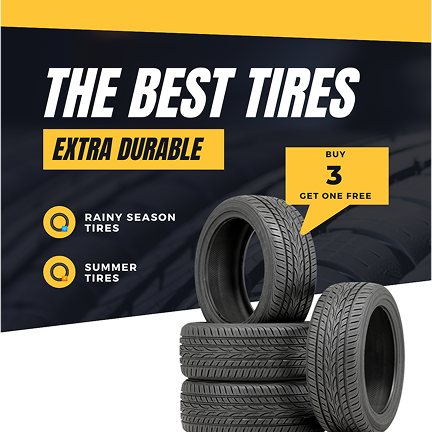 3 plus one tyres offers